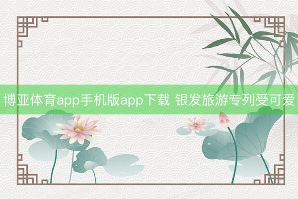 博亚体育app手机版app下载 银发旅游专列受可爱